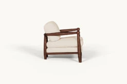 Gio Chair Slipcover Only -SIXPENNY STORE gio chair washed cotton linen corn silk product pdp3 dusky ash