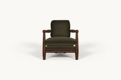 Gio Chair Slipcover Only -SIXPENNY STORE gio chair washed cotton velvet midnight nori product