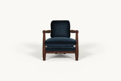 Gio Chair Slipcover Only -SIXPENNY STORE gio chair washed cotton velvet star sapphire product