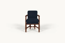 Gio Dining Chair Slipcover Only (1pc) -SIXPENNY STORE gio dining chair cotton canvas ancient indigo product slipcover