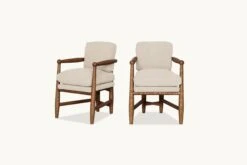 Gio Dining Chair (2pc) 27 Gio Dining Chair (2pc) -SIXPENNY STORE gio dining chair cotton canvas beach walk product