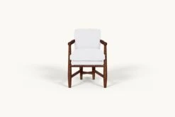 Gio Dining Chair Slipcover Only (1pc) -SIXPENNY STORE gio dining chair cotton linen pacific pearl product slipcover