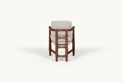 Gio Dining Chair Slipcover Only (1pc) -SIXPENNY STORE gio dining chair medium weight linen jasmine rice dusky ash product pdp5 slipcover