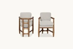Gio Dining Chair (2pc) 24 Gio Dining Chair (2pc) -SIXPENNY STORE gio dining chair medium weight linen jasmine rice product pdp5 heritage ash