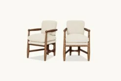 Gio Dining Chair (2pc) 32 Gio Dining Chair (2pc) -SIXPENNY STORE gio dining chair medium weight linen warm oatmeal product