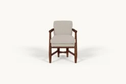 Gio Dining Chair Slipcover Only (1pc) -SIXPENNY STORE gio dining chair washed cotton linen blanched almond product slipcover