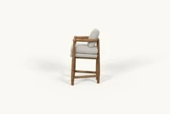 Gio Dining Stool Slipcover Only (1pc) 23 Gio Dining Stool Slipcover Only (1pc) -SIXPENNY STORE gio dining stool medium weight linen jasmine rice product pdp4 slipcover