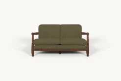 Gio Loveseat Slipcover Only -SIXPENNY STORE gio loveseat cotton canvas quiet sage product