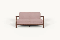 Gio Loveseat Slipcover Only -SIXPENNY STORE gio loveseat cotton linen sundazed coral product