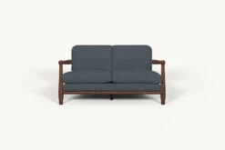 Gio Loveseat Slipcover Only -SIXPENNY STORE gio loveseat light weight linen black pepper product