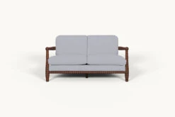 Gio Loveseat Slipcover Only -SIXPENNY STORE gio loveseat medium weight linen poppy seed product