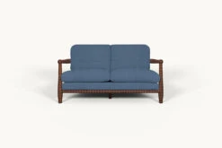 Gio Loveseat Slipcover Only -SIXPENNY STORE gio loveseat thread dyed cotton linen garden berry product