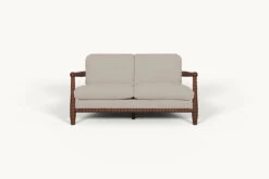 Gio Loveseat 32 Gio Loveseat -SIXPENNY STORE gio loveseat washed cotton linen blanched almond product