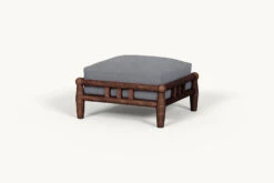 Gio Ottoman Slipcover Only -SIXPENNY STORE gio ottoman light weight linen ink cap product