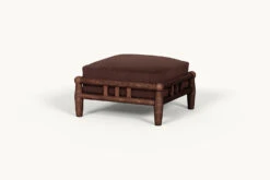 Gio Ottoman Slipcover Only -SIXPENNY STORE gio ottoman washed cotton velvet semi sweet product