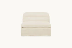 Juno Chair Slipcover Only -SIXPENNY STORE juno chair medium weight linen warm oatmeal product pdp2 slipcover