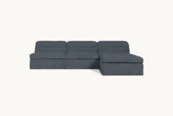 Juno Chaise Sectional Slipcover Only -SIXPENNY STORE juno chaise sectional light weight linen black pepper product 4 pc slipcover 591a340a e58c 4948 a87a 95c39b75553b