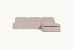 Juno Chaise Sectional 33 Juno Chaise Sectional -SIXPENNY STORE juno chaise sectional light weight linen oat flour product 4 pc
