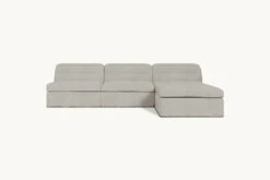 Juno Chaise Sectional 35 Juno Chaise Sectional -SIXPENNY STORE juno chaise sectional medium weight linen jasmine rice product 4 pc
