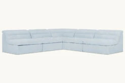 Juno Corner Sectional -SIXPENNY STORE juno corner sectional cotton linen salt water product