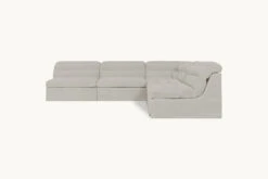 Juno Corner Sectional Slipcover Only 23 Juno Corner Sectional Slipcover Only -SIXPENNY STORE juno corner sectional medium weight linen jasmine rice product pdp4 slipcover