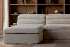 Juno U-Shape Sectional -SIXPENNY STORE juno ushape sectional medium weight linen warm oatmeal product pdp8