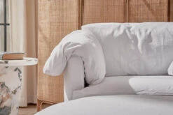 Loula Chair 25 Loula Chair -SIXPENNY STORE loula chair cotton linen pacific pearl product PDP6jpg