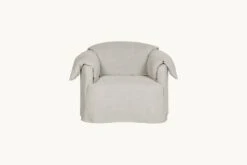 Loula Chair 39 Loula Chair -SIXPENNY STORE loula chair medium weight linen jasmine rice product