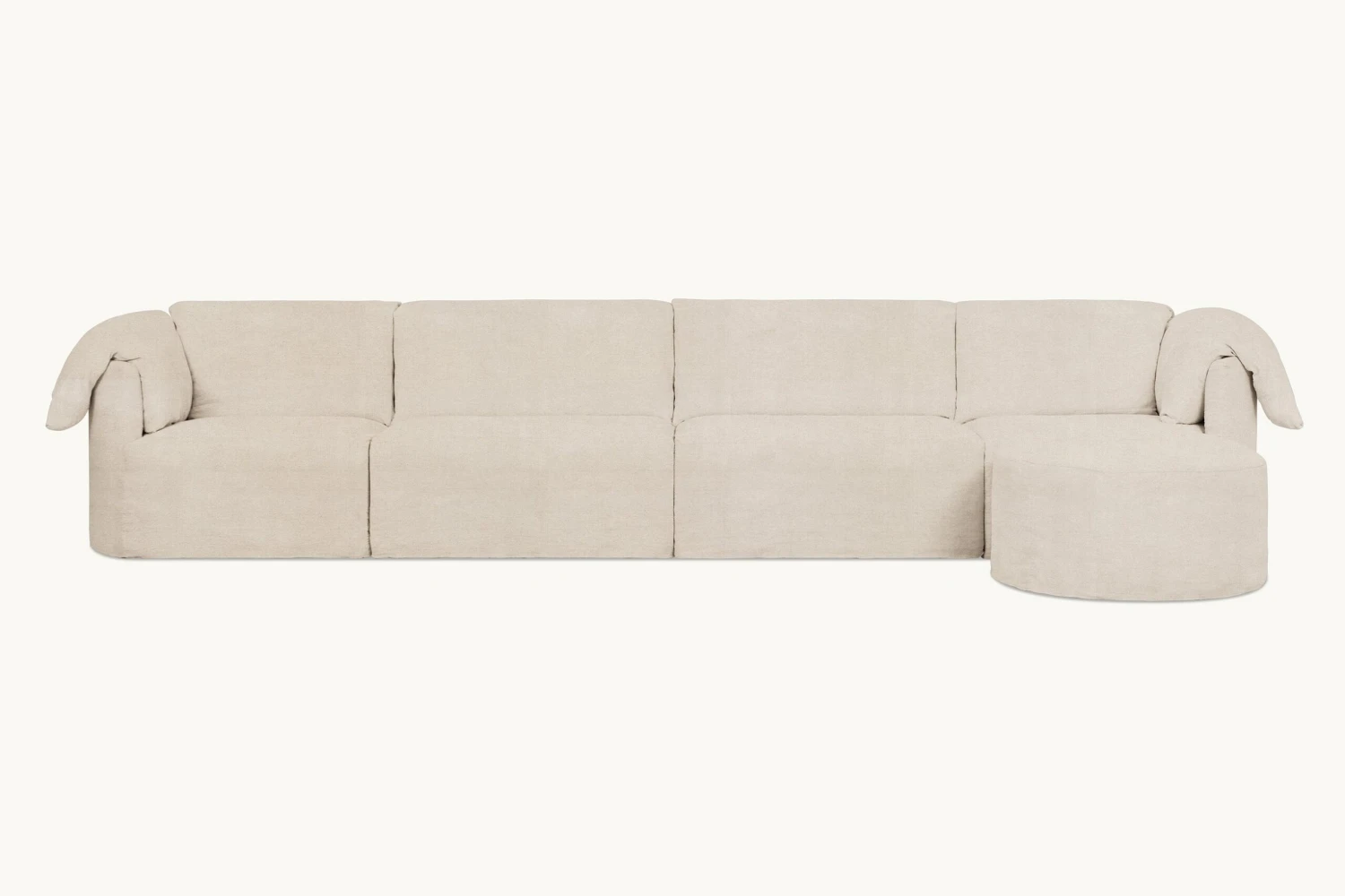 Loula Chaise Sectional Slipcover Only 9 Loula Chaise Sectional Slipcover Only - Image 9
