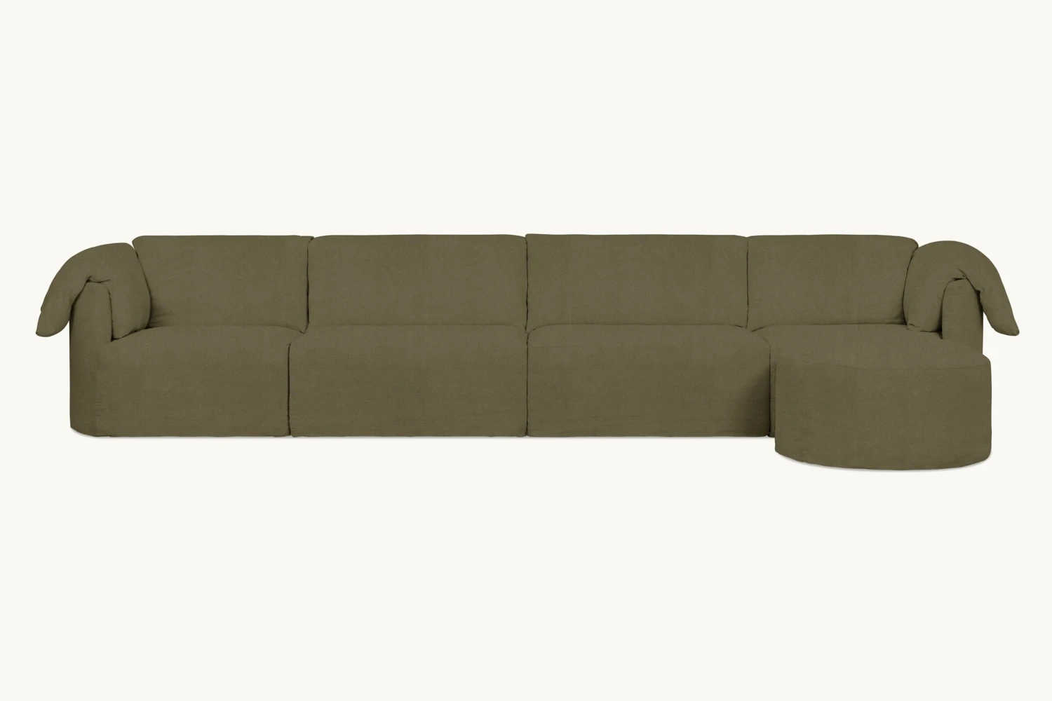 Loula Chaise Sectional Slipcover Only 8 Loula Chaise Sectional Slipcover Only - Image 8
