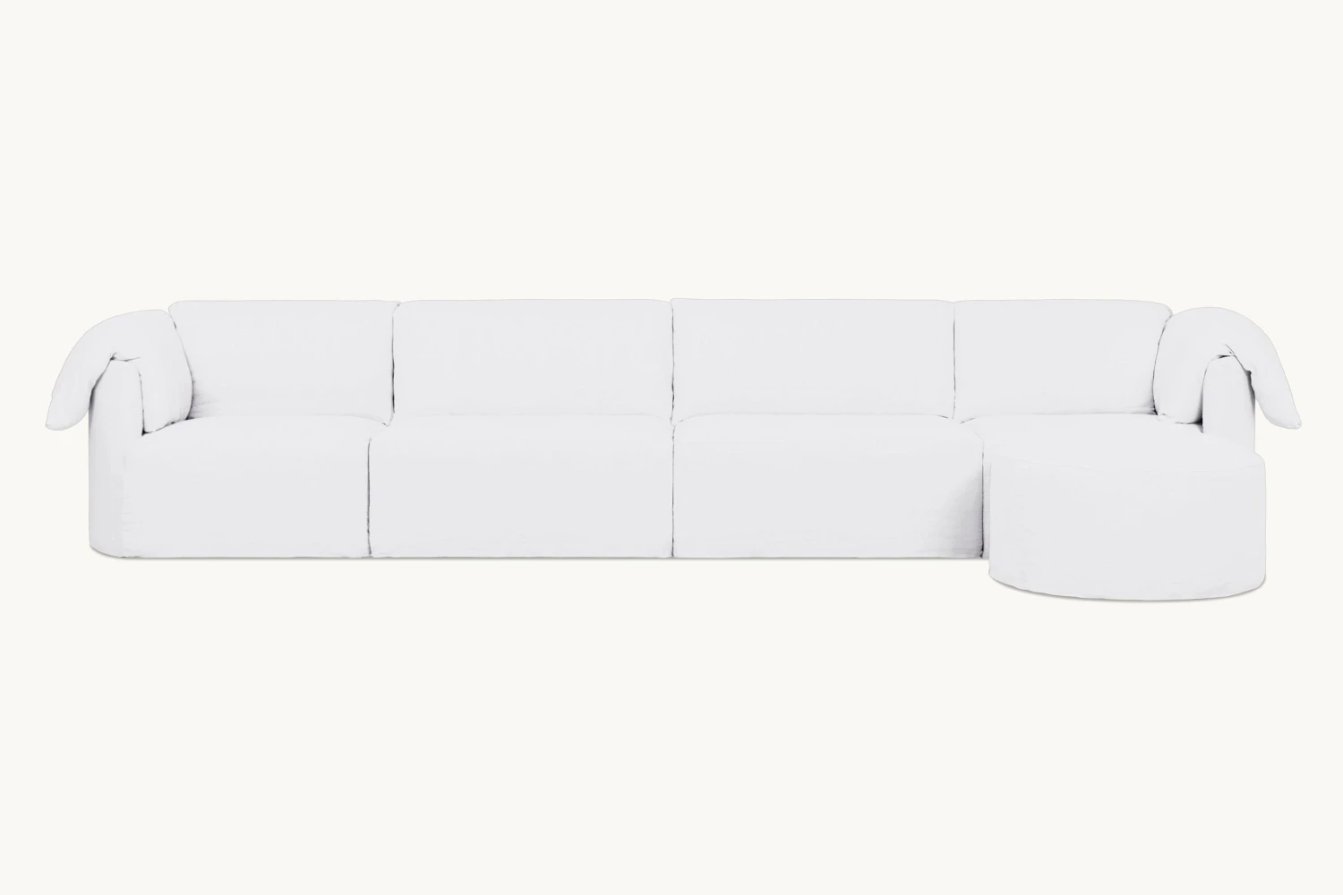 Loula Chaise Sectional Slipcover Only 10 Loula Chaise Sectional Slipcover Only - Image 10