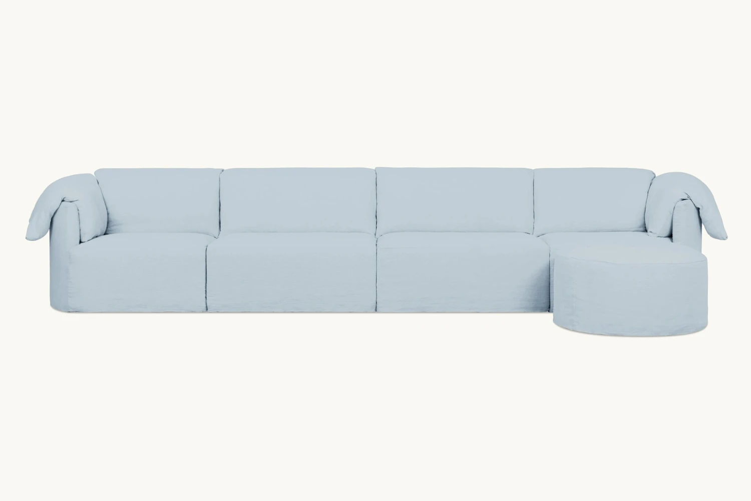 Loula Chaise Sectional Slipcover Only 11 Loula Chaise Sectional Slipcover Only - Image 11