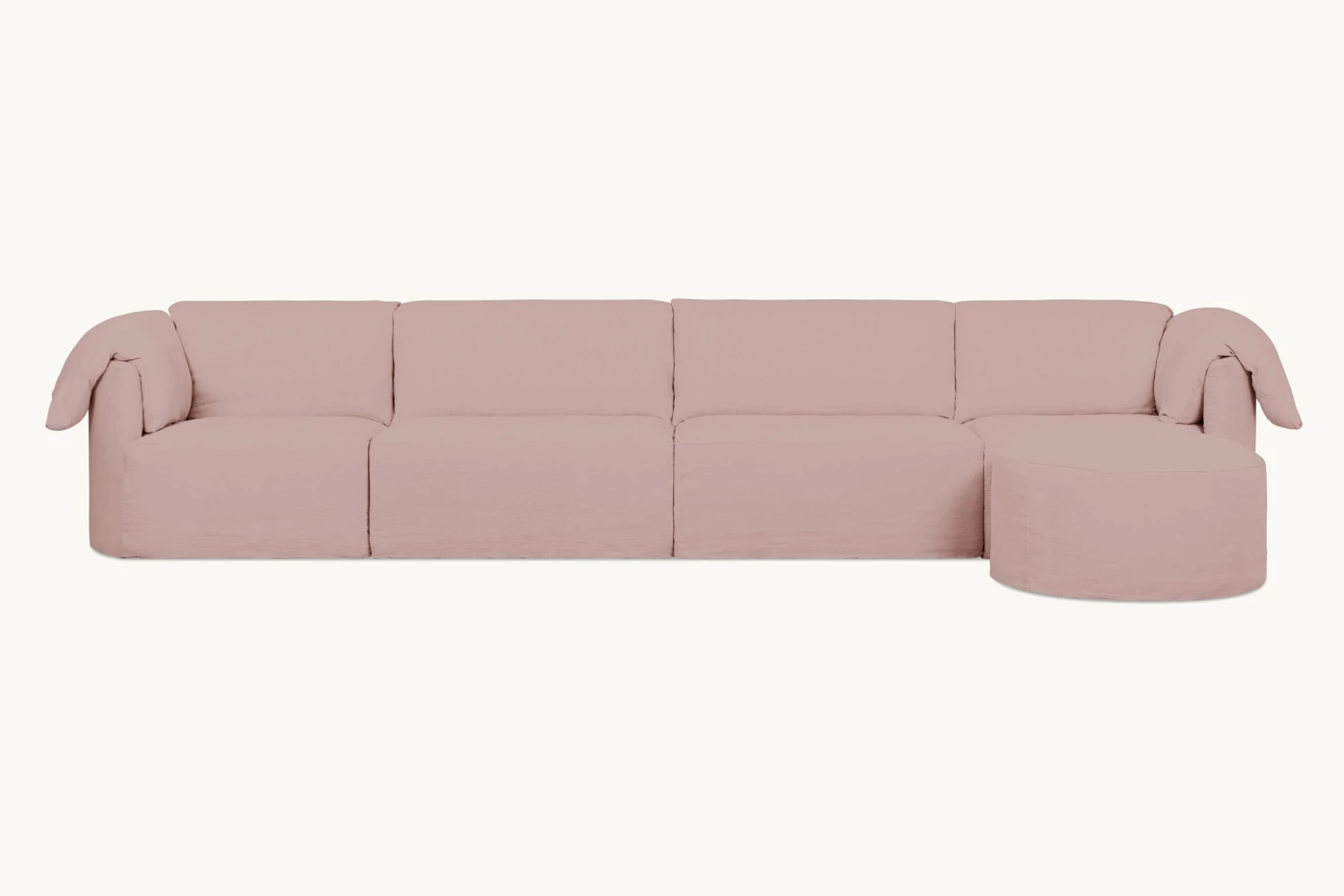 Loula Chaise Sectional Slipcover Only 12 Loula Chaise Sectional Slipcover Only - Image 12