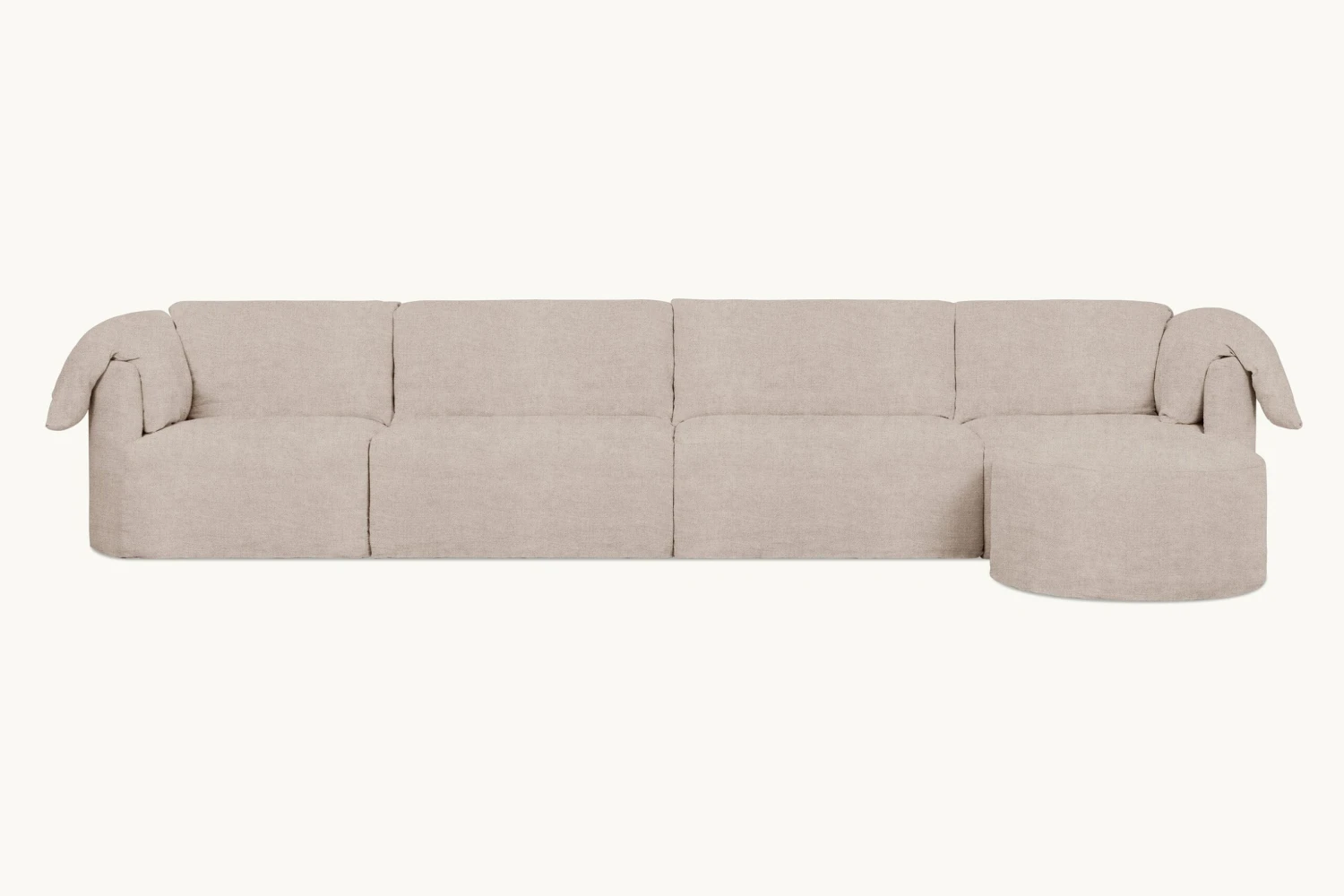 Loula Chaise Sectional Slipcover Only 13 Loula Chaise Sectional Slipcover Only - Image 13