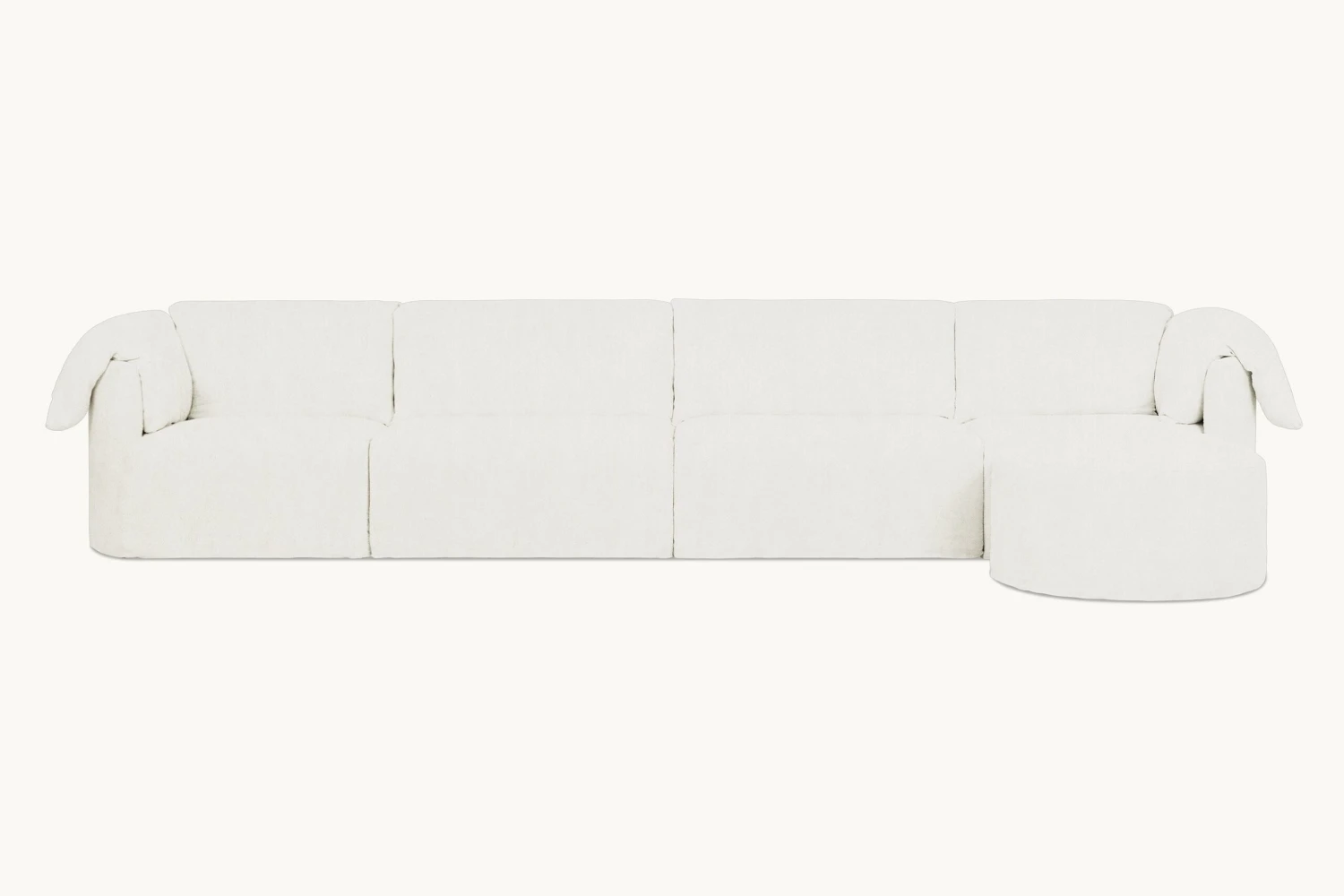 Loula Chaise Sectional Slipcover Only 17 Loula Chaise Sectional Slipcover Only - Image 17