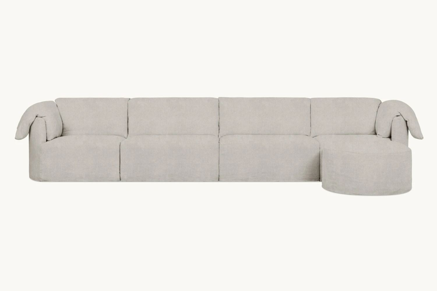 Loula Chaise Sectional Slipcover Only 18 Loula Chaise Sectional Slipcover Only - Image 18