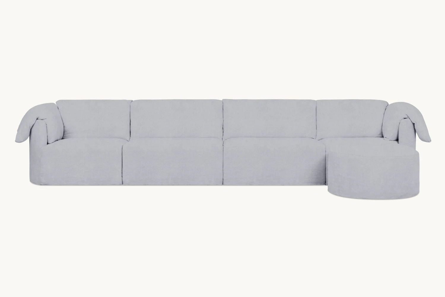 Loula Chaise Sectional Slipcover Only 19 Loula Chaise Sectional Slipcover Only - Image 19