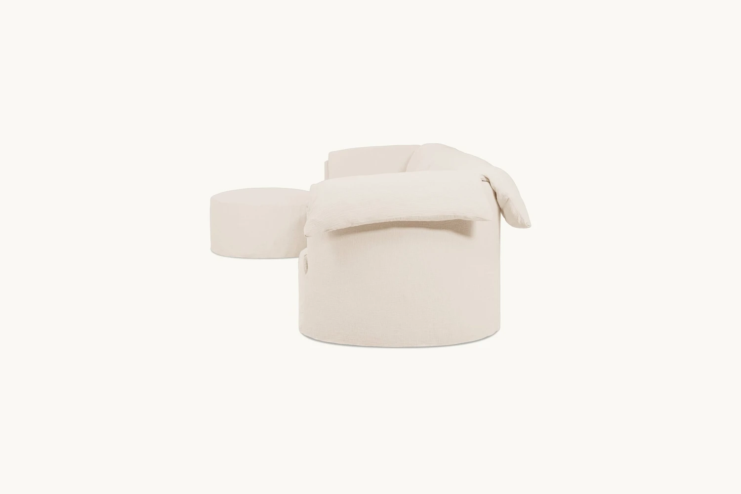 Loula Chaise Sectional Slipcover Only 3 Loula Chaise Sectional Slipcover Only - Image 3