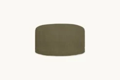 Loula Ottoman 28 Loula Ottoman -SIXPENNY STORE loula ottoman cotton canvas quiet sage product sectional