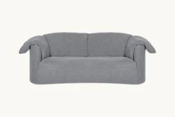 Loula Sofa Slipcover Only -SIXPENNY STORE loula sofa light weight linen ink cap product 84 slipcover