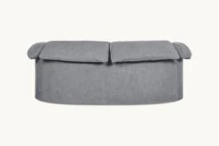 Loula Sofa Slipcover Only -SIXPENNY STORE loula sofa light weight linen ink cap product pdp4 84 slipcover