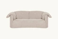 Loula Sofa Slipcover Only -SIXPENNY STORE loula sofa light weight linen oat flour product 84 slipcover