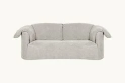 Loula Sofa Slipcover Only -SIXPENNY STORE loula sofa medium weight linen jasmine rice product 84 slipcover