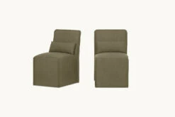 Melo Armless Dining Chair (2pc) 32 Melo Armless Dining Chair (2pc) -SIXPENNY STORE melo armless dining chair cotton canvas quiet sage product