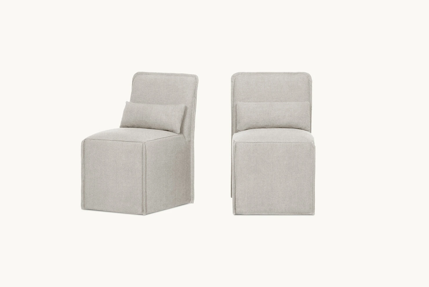 Melo Armless Dining Chair (2pc) 2 Melo Armless Dining Chair (2pc) - Image 2