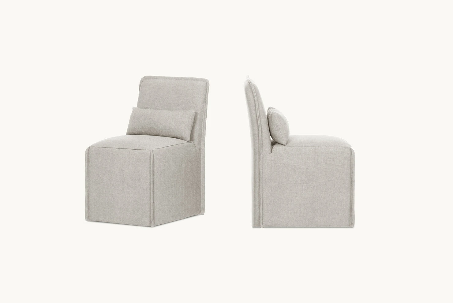 Melo Armless Dining Chair (2pc) 6 Melo Armless Dining Chair (2pc) - Image 6