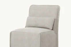 Melo Armless Dining Chair (2pc) 26 Melo Armless Dining Chair (2pc) -SIXPENNY STORE melo armless dining chair medium weight linen jasmine rice product pdp7