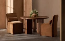 Melo Armless Dining Chair Slipcover Only (1pc)