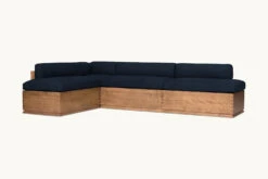 Monti Storage Banquette Slipcover Only 27 Monti Storage Banquette Slipcover Only -SIXPENNY STORE monti banquette cotton canvas ancient indigo product slipcover