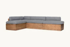 Monti Storage Banquette Slipcover Only 37 Monti Storage Banquette Slipcover Only -SIXPENNY STORE monti banquette light weight linen ink cap product slipcover